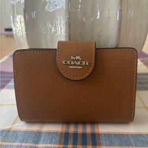Coach Brown Leather Wallet